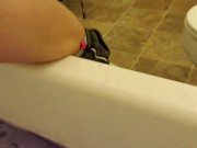 Dirty Girl Makes Purple Mermaid Piss 9/16