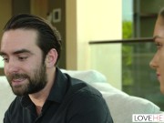 LoveHerFeet - Sloppy Blowjob And Feet Sucking By My Kinky Teen Student 3/16