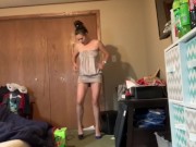 Club Dress Preview, Fucking Loud Solo Orgasm 1/16