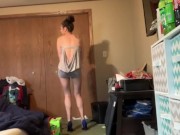 Club Dress Preview, Fucking Loud Solo Orgasm 2/16