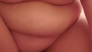 Fat slut fucks fat dildo 