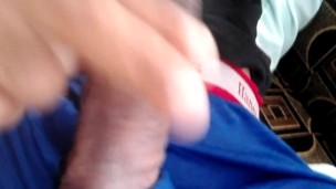 Dirty talk and moaning teen masturbating, edging and jerking off big dick
