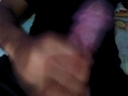 Jerking off, moaning and dirty talk while edging and masturbating bbc