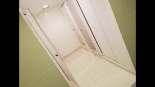 (Audio Only) Trans Girl Takes 9 Inch Toy in College Dorm Showers
