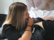 Hot Russian Girl Blowjob and get Cum in Mouth 6/16