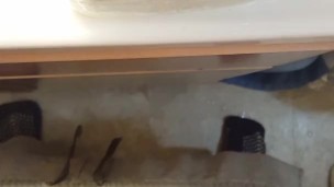 Shaving While You Stare At My Soft Cock