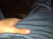 Daddy Masturbates His Big Cock
