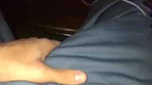 Daddy Masturbates His Big Cock