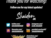 IT'S RAINING! Crazy Cumshot Marathon  4 Loads On My Face! - Shaiden Rogue 16/16