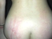 HOT babe riding dick fireside, reverse cowgirl romantic outdoor sex 14/16