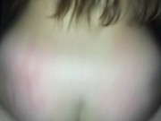 HOT babe riding dick fireside, reverse cowgirl romantic outdoor sex 15/16