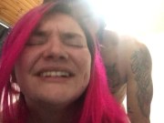 Thick white girl getting fucked 4/16