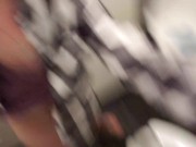 Messy Urinal Pee While On A Tinder Date 7/16