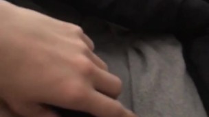 Young twink with big dick tease