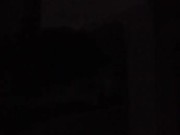 Feet in darkness
