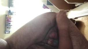 Chubby fag likes it in the ass