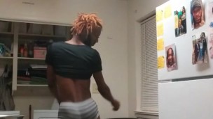 Was Cooking Earlier And Start Dancing to The Music