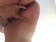 Squirted all over myself 