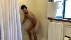 Michael Mission - sucking and fucking his dildo, wishing it was real