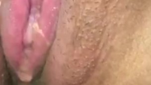 Get up close to see my pussy squirt
