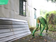 Body Art : Teen Transformed Into A Goblin