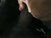 Trade verbal thick nut  ones from BBC after a 45 minute Edging Session