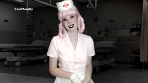 Goth Nurse Joy Gives You a Prostate Exam