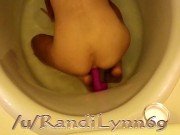 bath time didlo fun