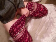 Peeing On Packing Paper 15/16