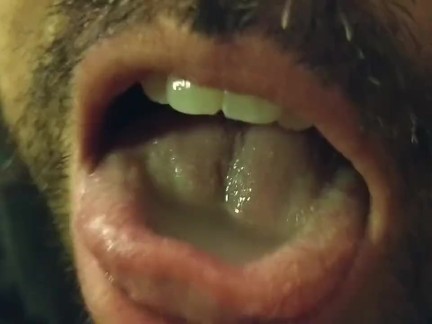 Milk: close-up of a mouthful of breastmilk, nursing, then fucking