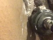 Afternoon get off creamy pussy cum