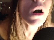 Food fetish ASMR Mouth Sounds and Moaning Teen 13/16
