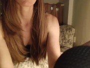 Food fetish ASMR Mouth Sounds and Moaning Teen 3/16