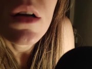 Food fetish ASMR Mouth Sounds and Moaning Teen 4/16