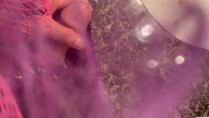 Stroking My Little Limp Sissy Cuck Cock