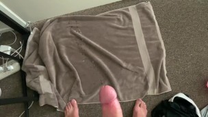 Twink shows off his load for you
