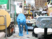 Body Painting : I am a homemade cute Veemon