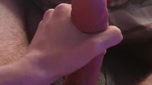 Quick wank with cumshot