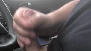 Pajeándome en el coche