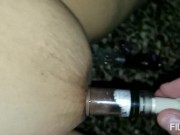 Latina nipples pumped 1st time 7/16