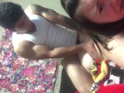 White girl getting pounded 14/16