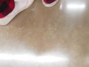 Quick Squeaky Flat Popping Tease In Walmart