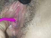 Prayer group girl cant stop oozing cum when fucked by a dildo and vibrator. 16/16