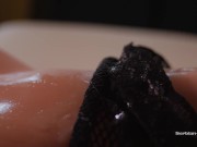 Tiny redhead doll with big tits gets fucked and covered in cum