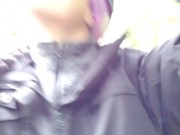 Desperate Autumn Forest Piss In Canada 11/16