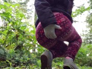 Desperate Autumn Forest Piss In Canada 13/16