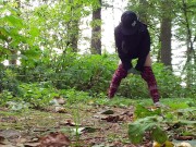 Desperate Autumn Forest Piss In Canada 4/16