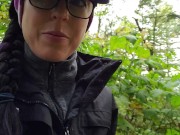 Desperate Autumn Forest Piss In Canada 8/16