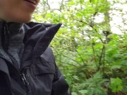 Desperate Autumn Forest Piss In Canada 9/16