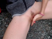 Fingering Myself In Public For Chris 12/16